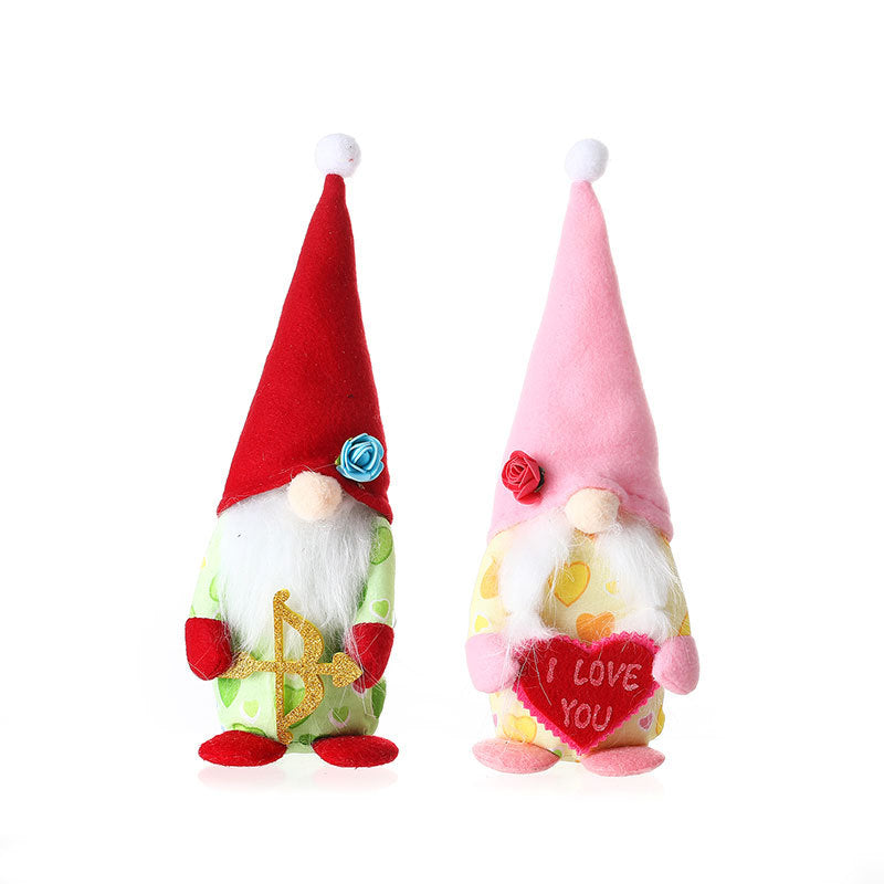 Valentine’s Day Gnome Duo for Cheerful Holiday Decor