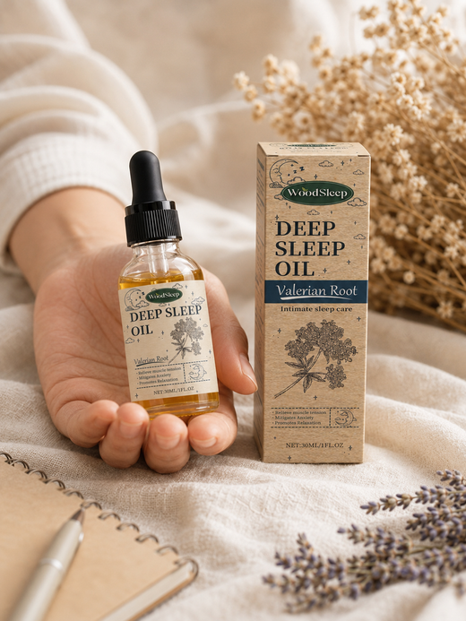 Valerian Root Sleep Oil — Deep, Restful Sleep Naturally
