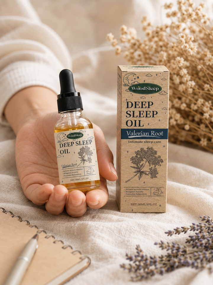 Valerian Root Sleep Oil — Deep, Restful Sleep Naturally