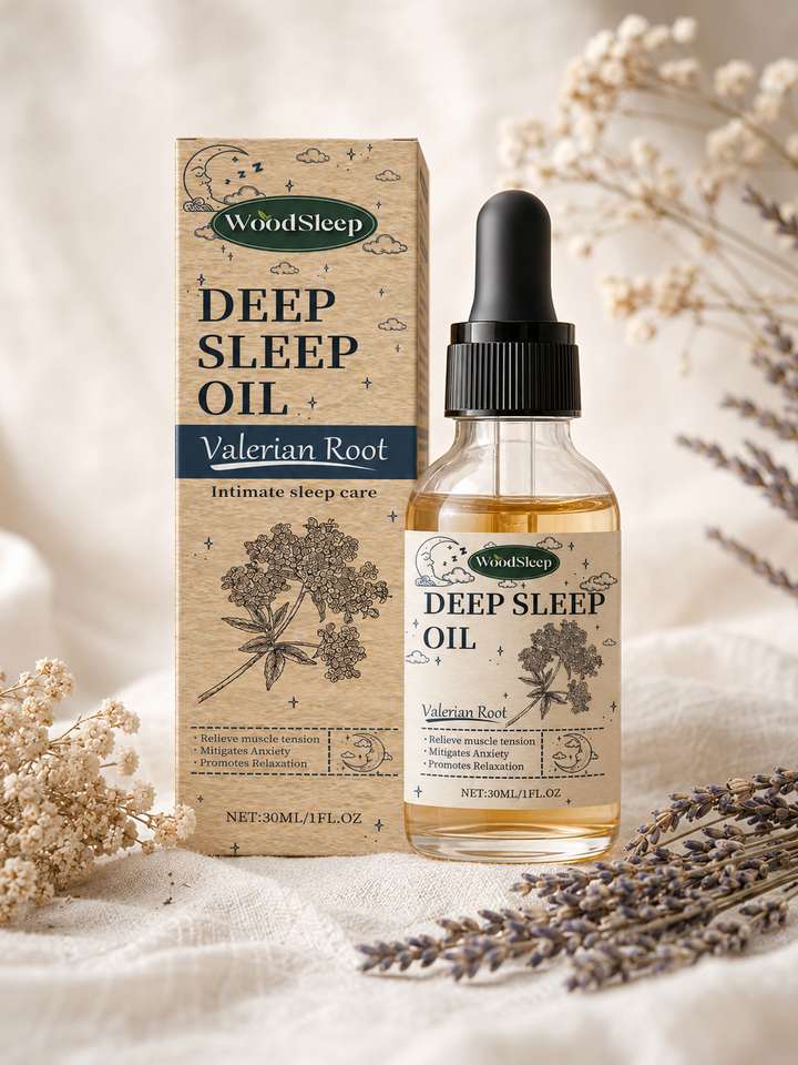 Valerian Root Sleep Oil — Deep, Restful Sleep Naturally