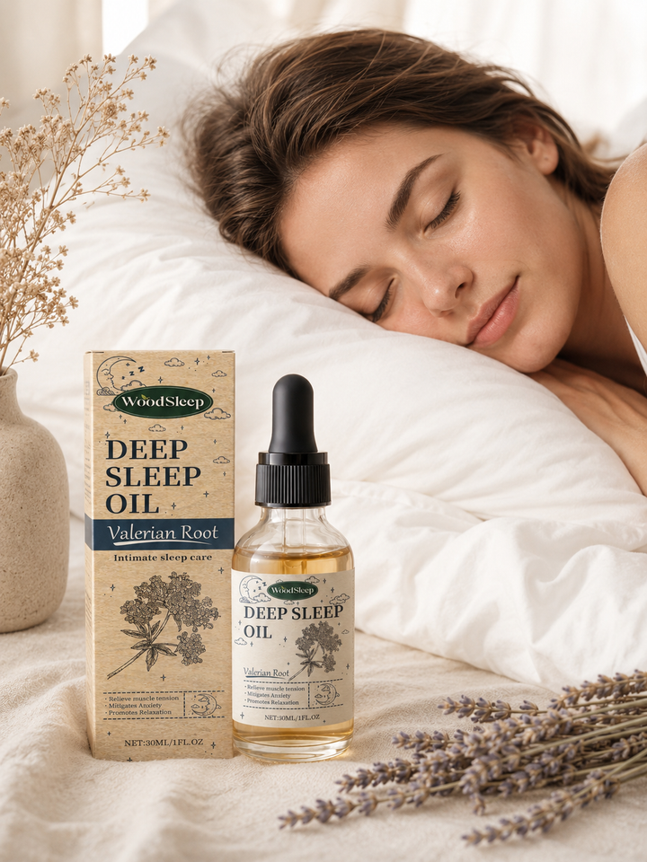 Valerian Root Sleep Oil — Deep, Restful Sleep Naturally