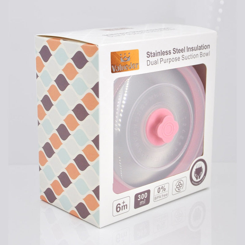 Baby Suction Bowl Set for Cleaner, Warmer Mealtimes