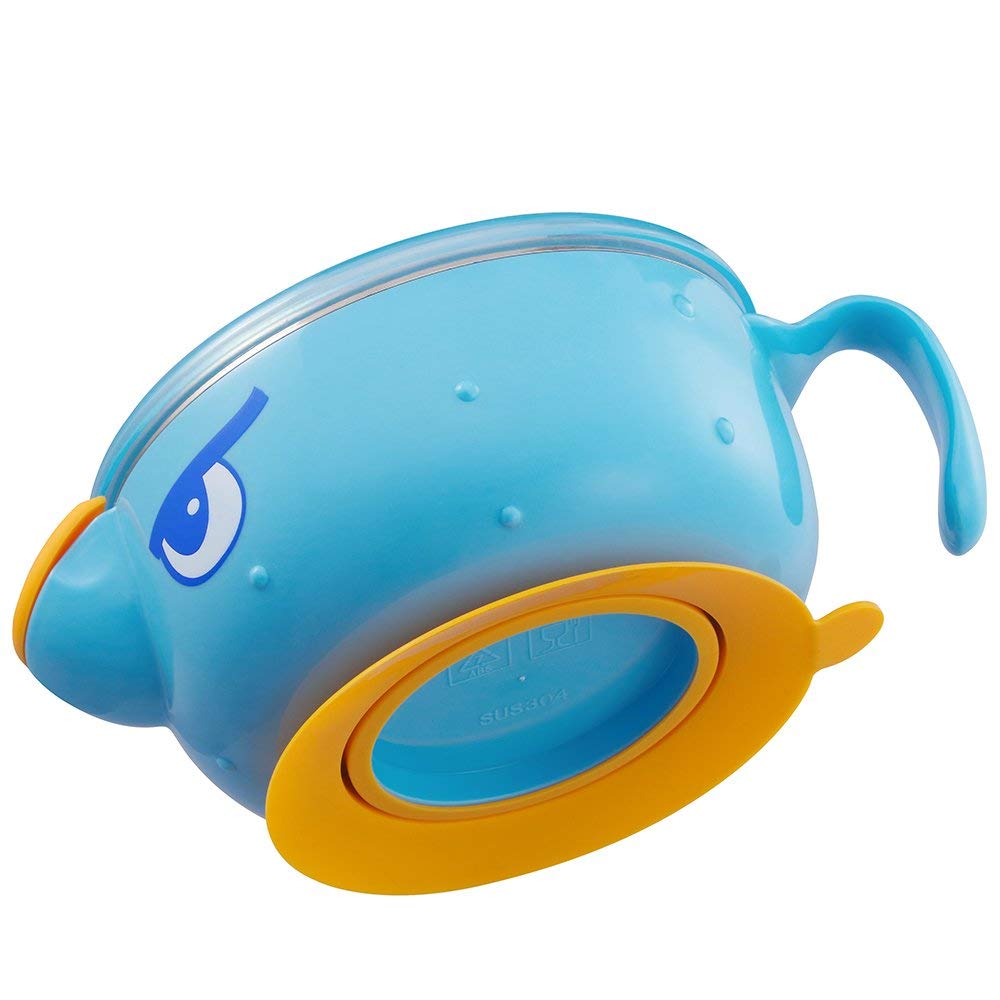 Baby Feeding Bowl With Suction Base for Less Spills
