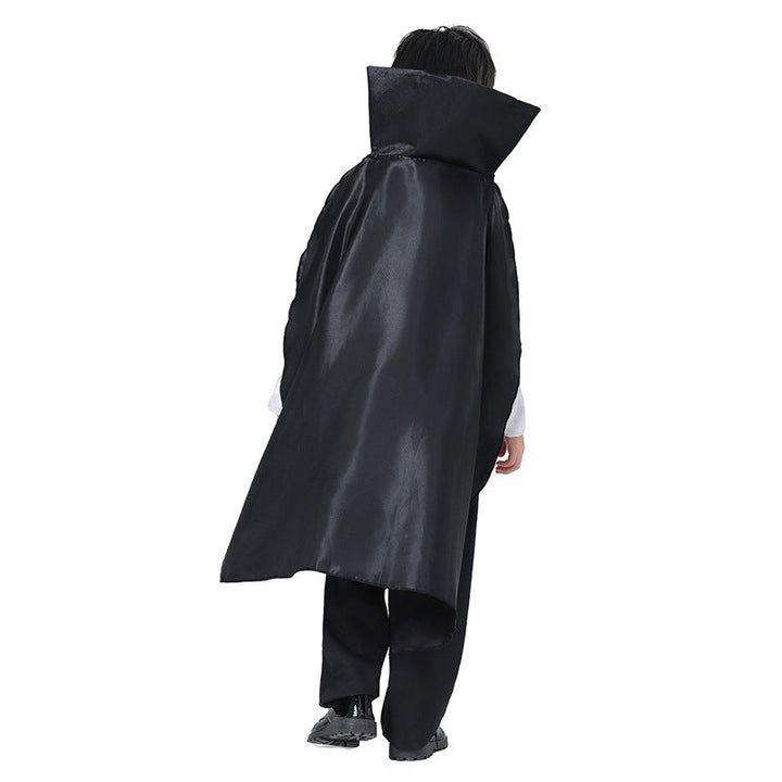 Vampire Knight Costume Set for Kids with Cape and Vest