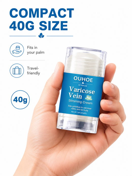 Natural Varicose Vein Cream – Reduces Leg Swelling & Veins