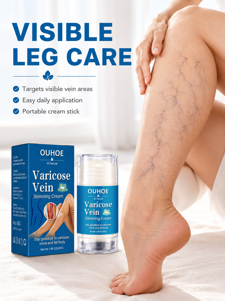 Natural Varicose Vein Cream – Reduces Leg Swelling & Veins