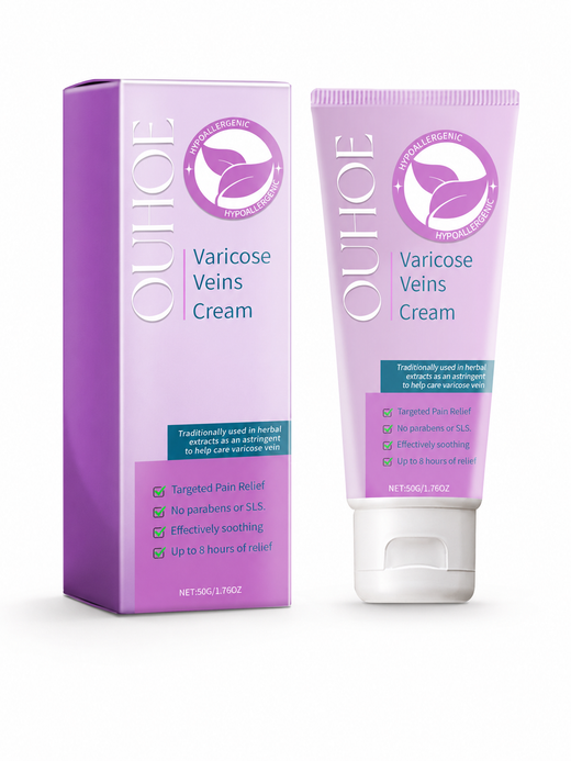 Varicose Veins Cream — Up to 8 Hours of Targeted Leg Pain