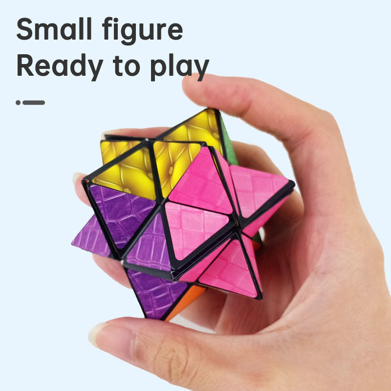 Magnetic Transforming Puzzle Toy for Stress Relief