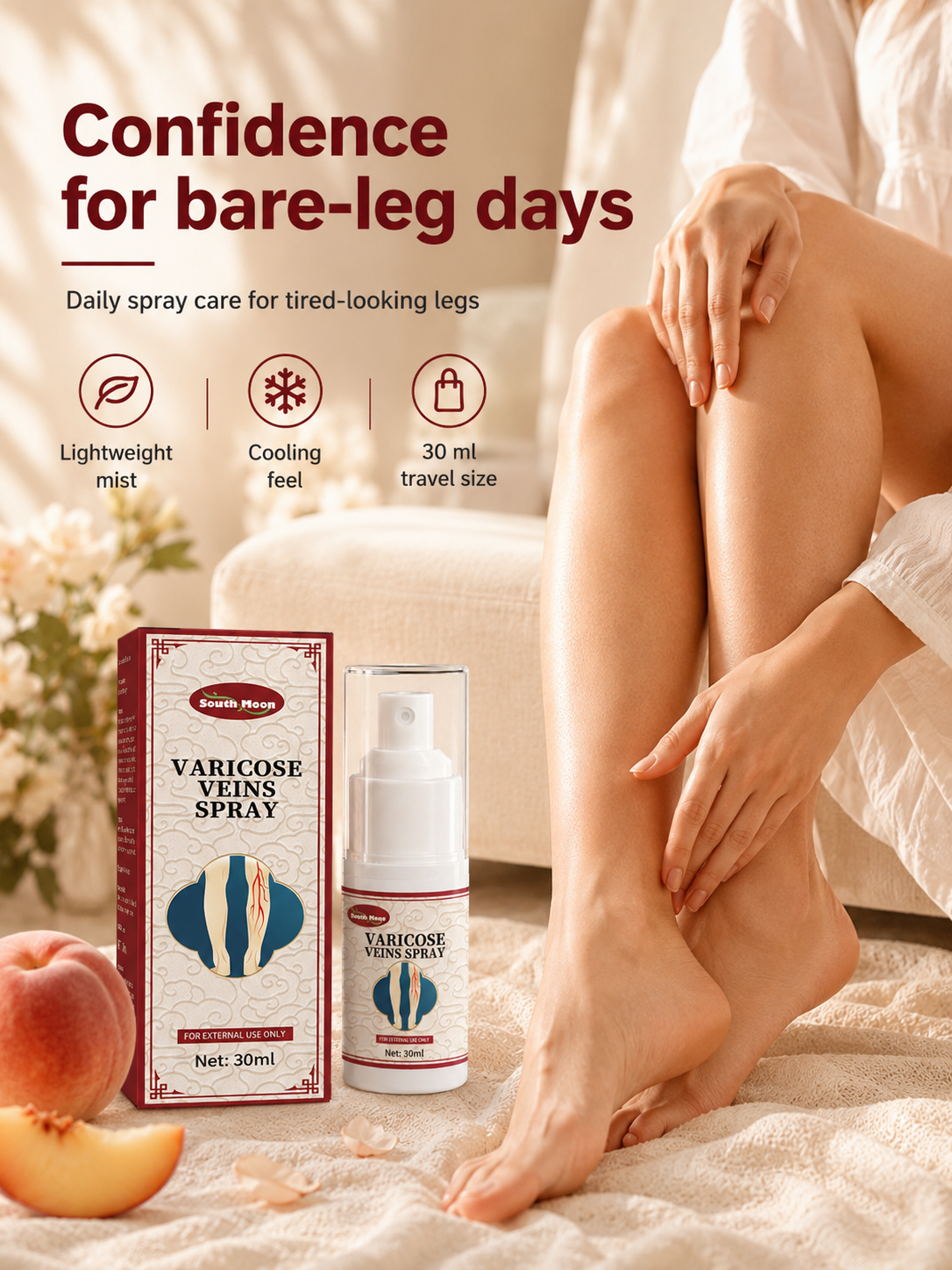 Massage Spray For Legs And Skin