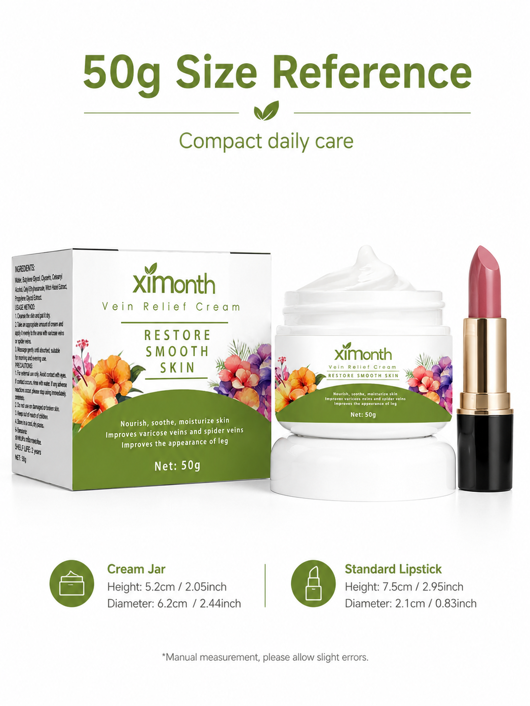 Soothing Cream For Legs And Skin
