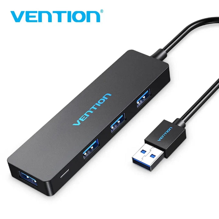 Ultra Slim 4-Port USB 3.0 Hub for MacBook and Laptops