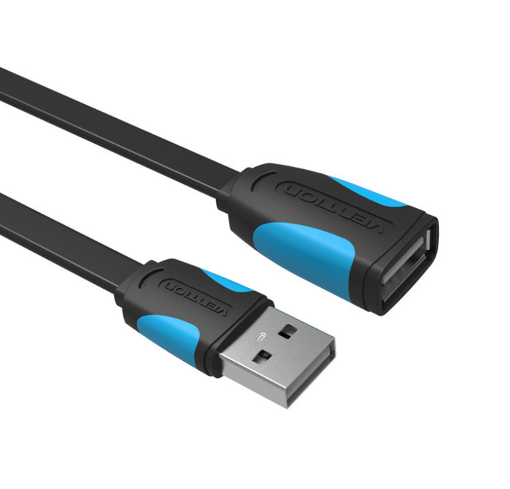 Flat USB 3.0 Extension Cable, 5Gbps Fast Data Transfer