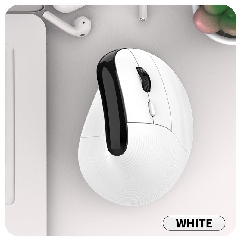 Vertical Wireless Mouse with USB-C Charging, Silent Clicks