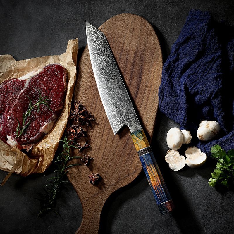 VG10 Damascus Chef's Knife for Clean Precise Slicing