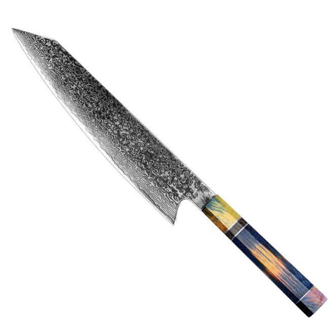 VG10 Damascus Chef's Knife for Clean Precise Slicing