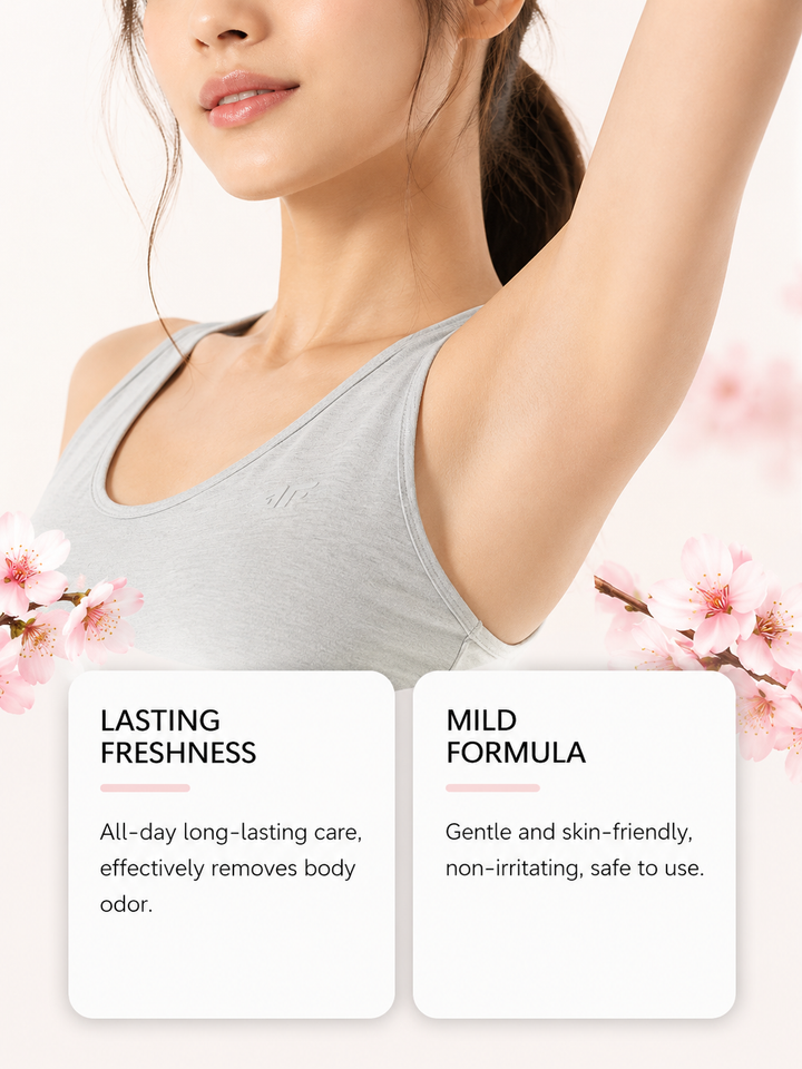 Cherry Blossom Deodorant Spray — All-Day Plant-Based Freshness