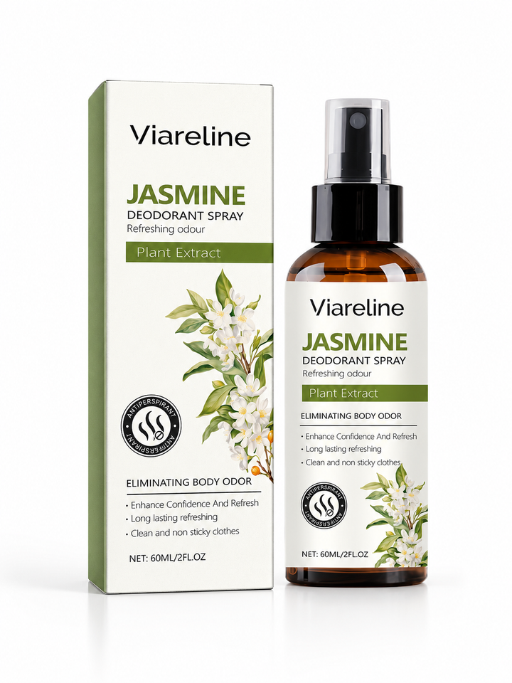 Jasmine Deodorant Body Spray — All-Day Freshness, Paraben-Free
