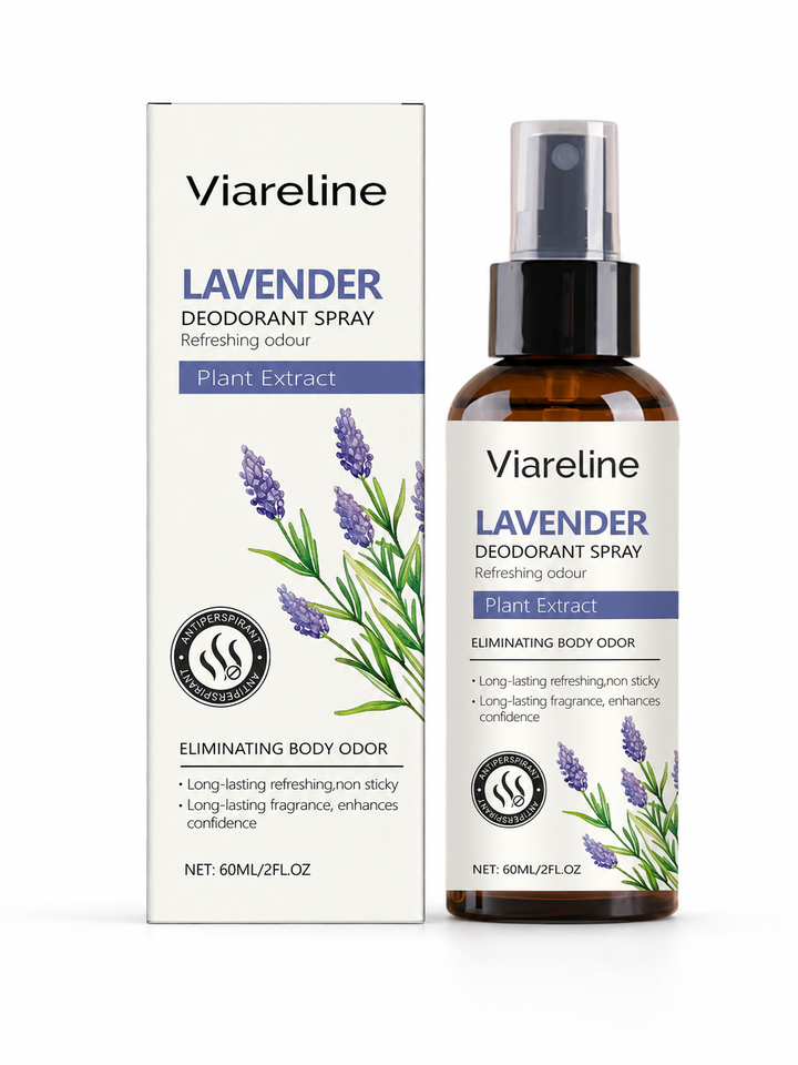 Lavender Natural Deodorant Spray — All-Day Freshness
