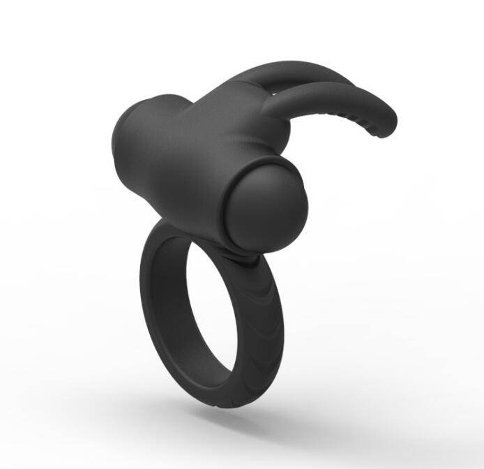 Silicone Vibrator Ring for Couples' Intimate Play Toy