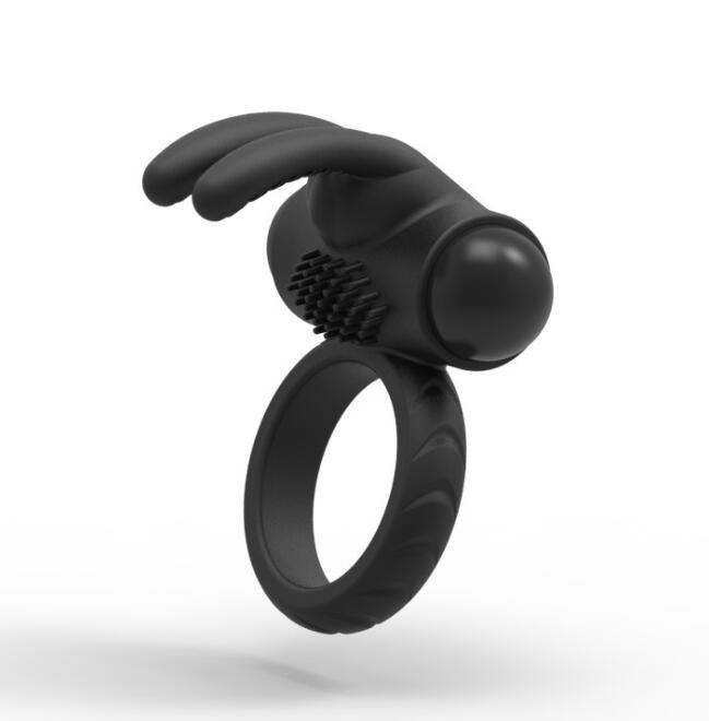 Silicone Vibrator Ring for Couples' Intimate Play Toy