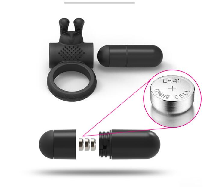 Silicone Vibrator Ring for Couples' Intimate Play Toy