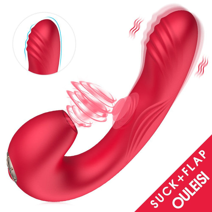 Dual-Use Vibrator with Precise Suction Stimulation
