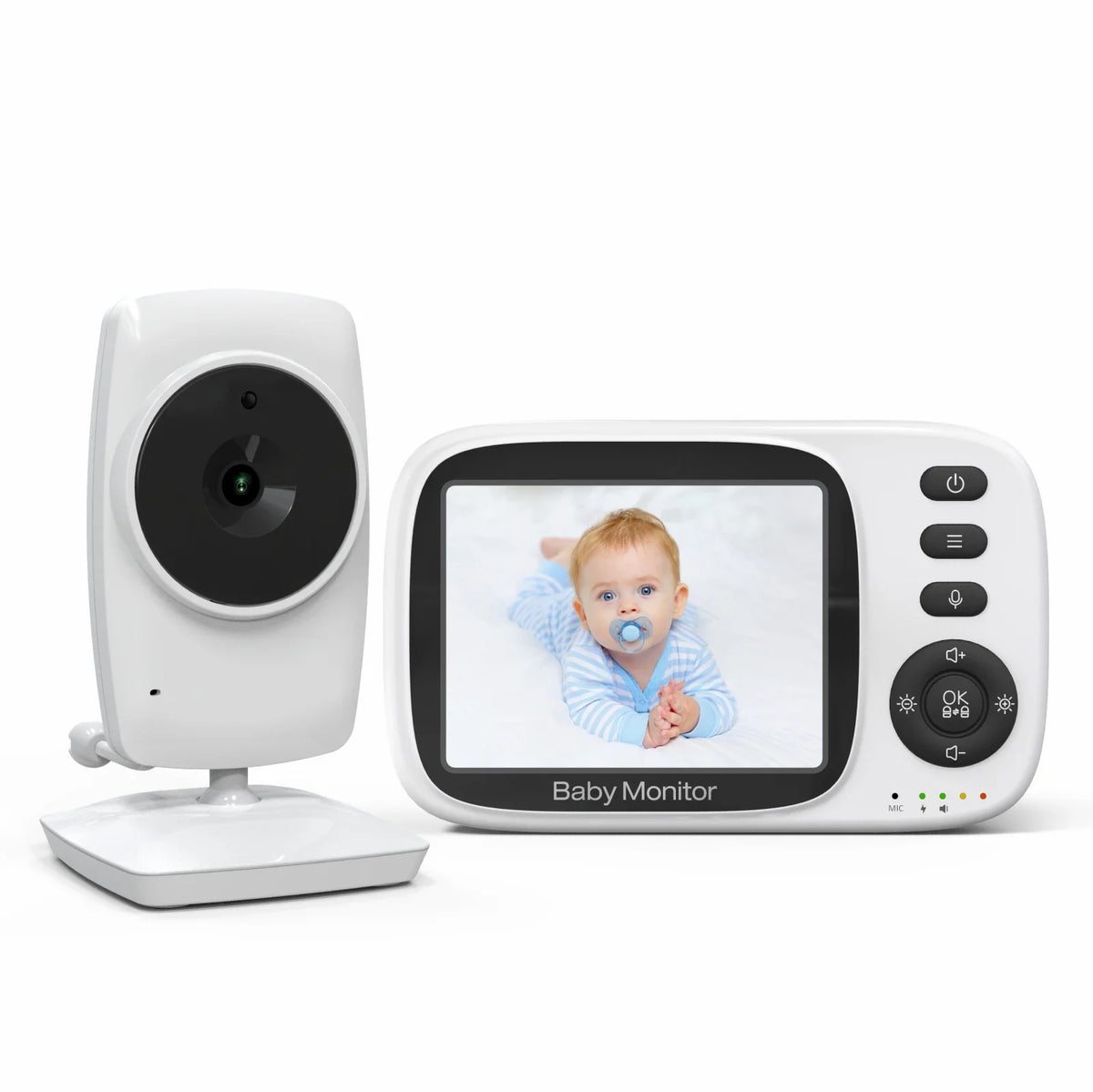 Video Baby Monitor with 22-Hour Battery & Night Vision