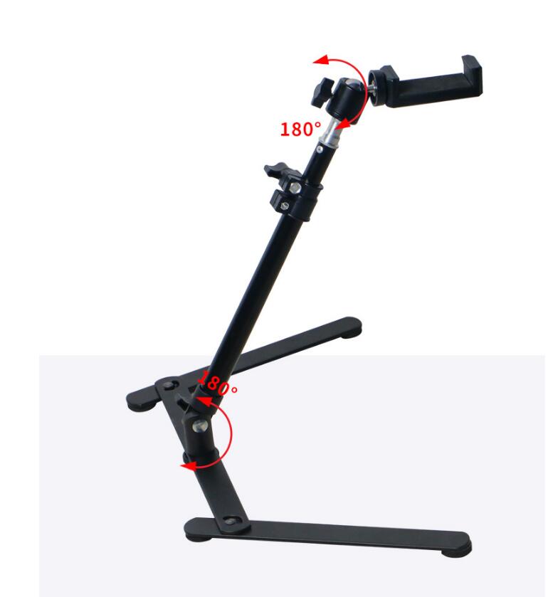 Desk Ring Light with Phone Holder for Video Calls & Streams