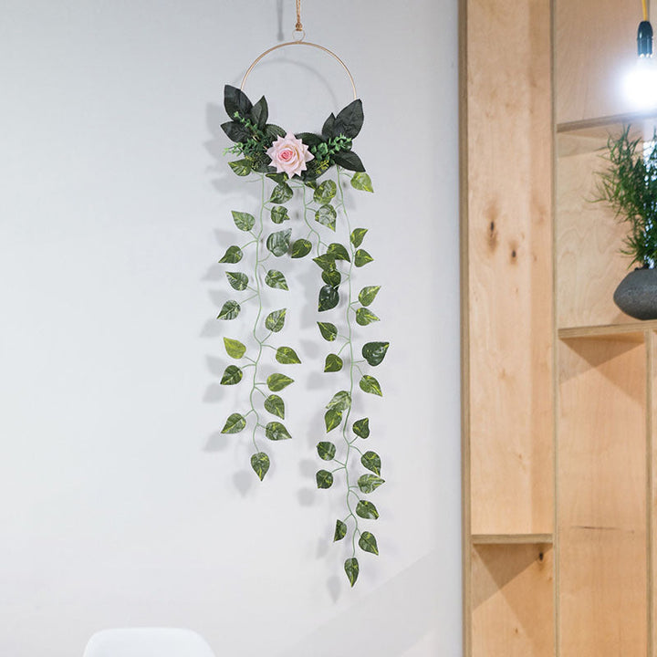 Artificial Hanging Plant Wall Decor for Easy Greenery