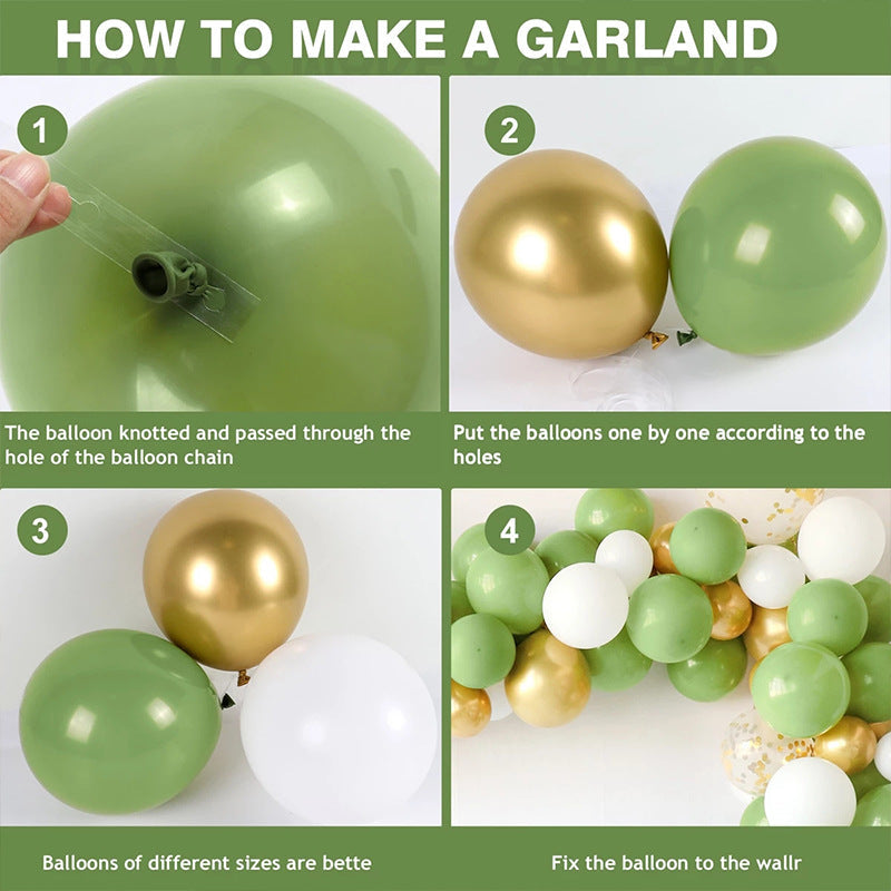 Vintage Balloon Garland Kit for Photo-Ready Parties