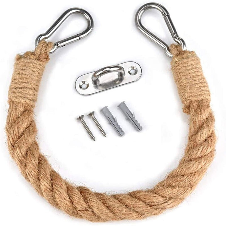 Vintage Rope Toilet Paper Holder and Wall Towel Hanger
