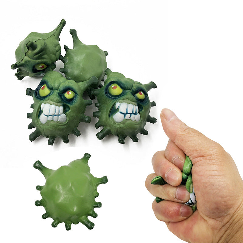 Virus Stress Relief Squeeze Toy — Slow-Rebound Gift