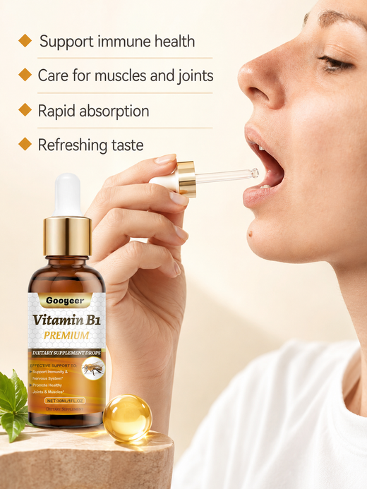 Vitamin B1 Liquid Drops — Energy, Immunity & Joint Support