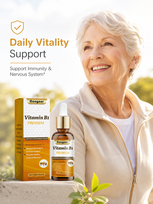 Vitamin B1 Liquid Drops — Energy, Immunity & Joint Support