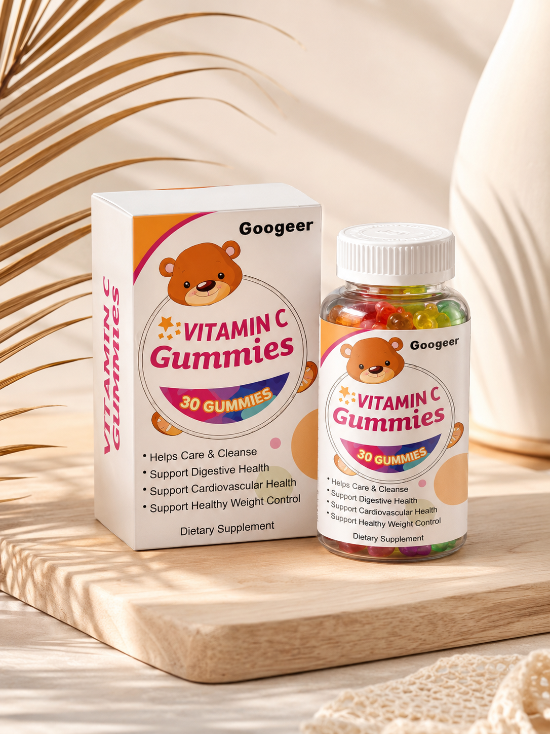 Vitamin C Gummies for Immune Support & Fat Burning |