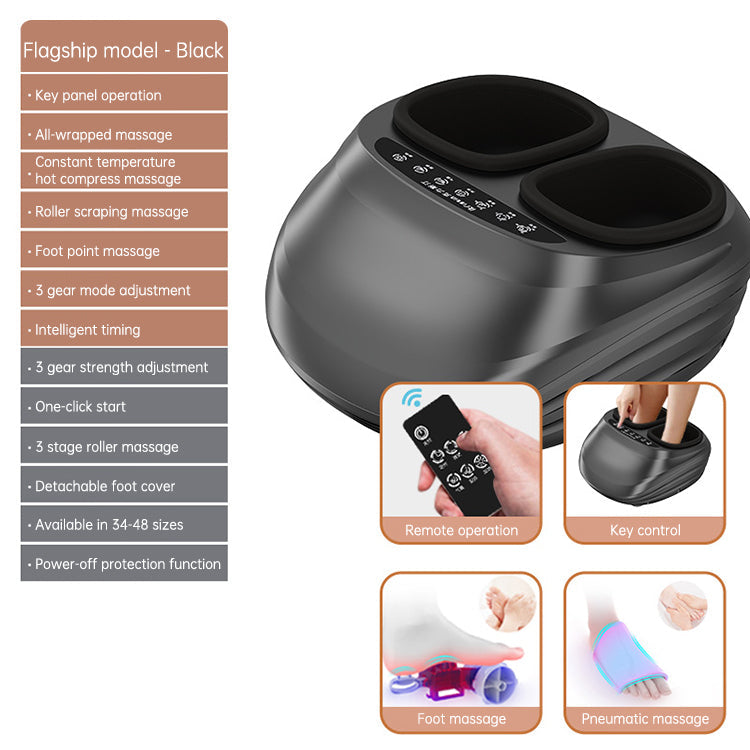 Foot Massager with Heat & Air Compression Voice Control