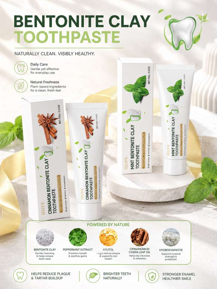 Volcanic Ash Whitening Toothpaste – Naturally Whiter Teeth
