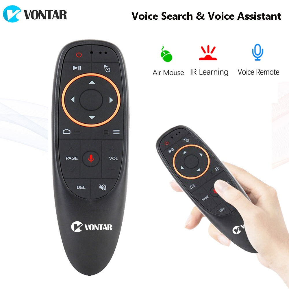 Android TV Box Voice Air Mouse Remote with IR Learning