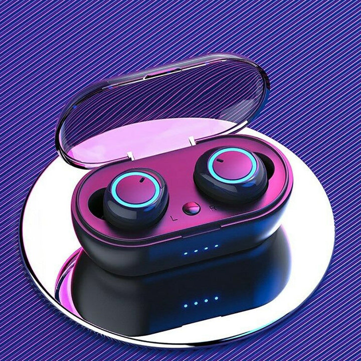Wireless Earbuds With Power Bank Case & Auto Pairing