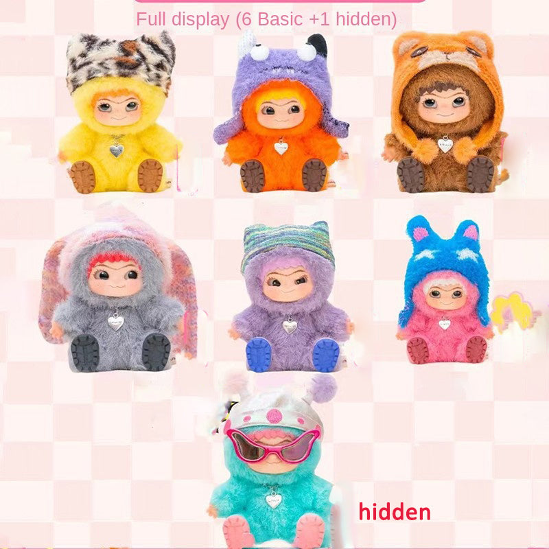 WAKUKU Maomao Collectible Plush Doll Colorful Decor