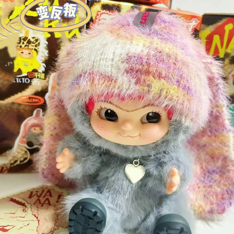 WAKUKU Maomao Collectible Plush Doll Colorful Decor
