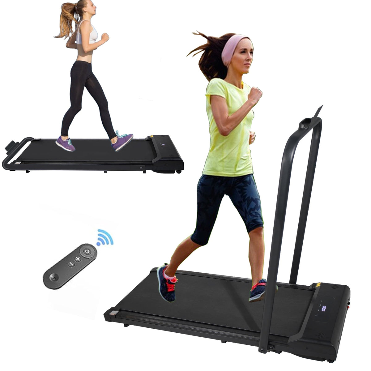 Foldable Under Desk Walking Pad Treadmill for Home Office