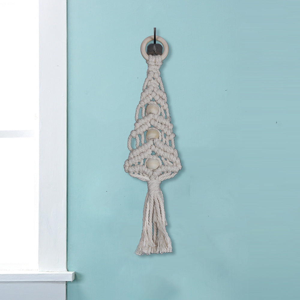 Bohemian Cotton Wall Hanging for Soft Woven Texture