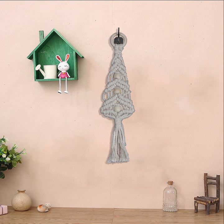 Bohemian Cotton Wall Hanging for Soft Woven Texture