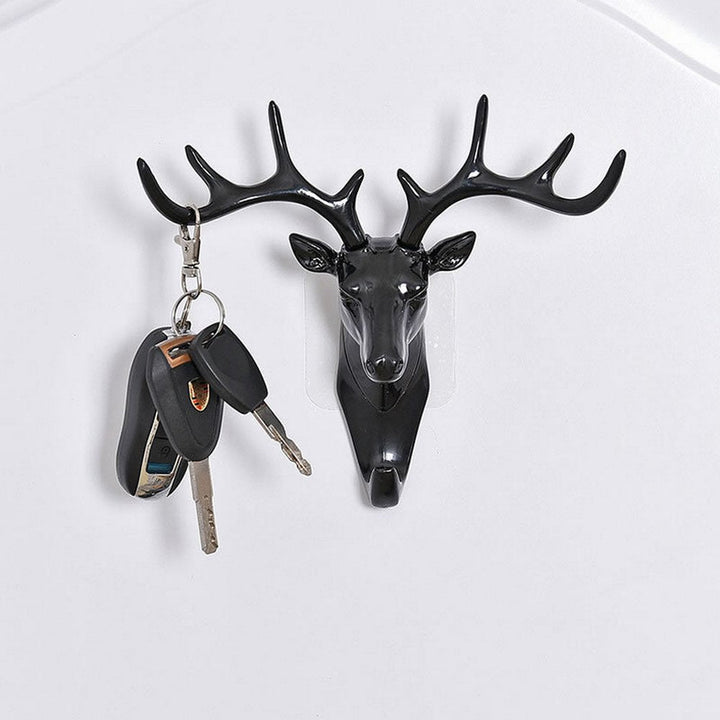 Deer Antler Wall Hook for Statement Entryway Storage