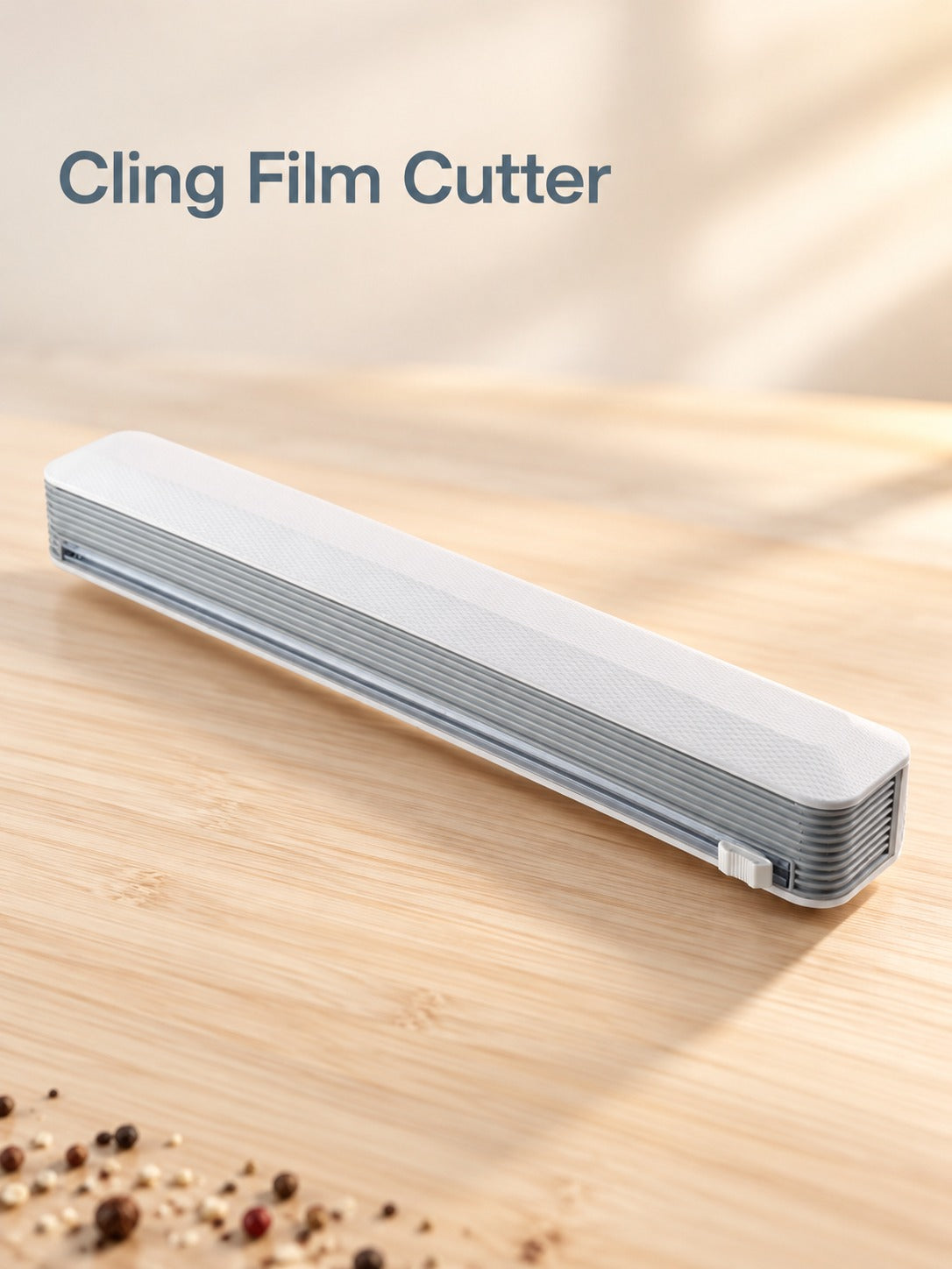Wall Mount Cling Film Cutter for Clean One-Pull Cuts