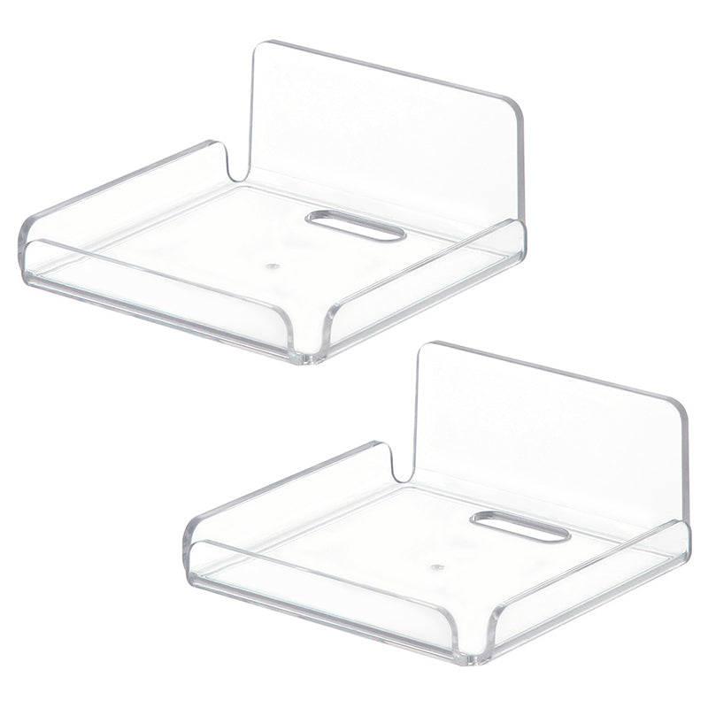 Hole-Free Wall Camera Shelf for Indoor Security Cams