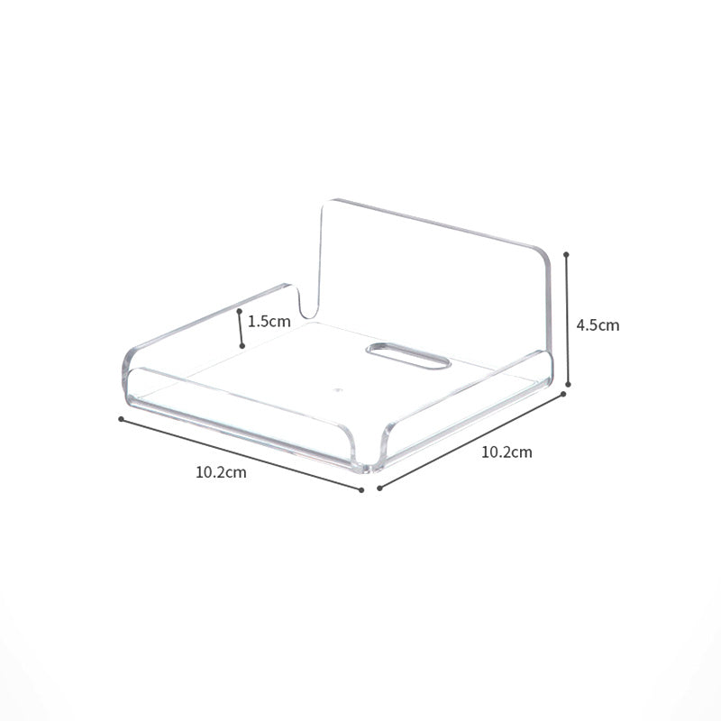 Hole-Free Wall Camera Shelf for Indoor Security Cams