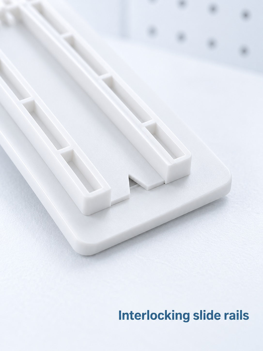 Wall-Mounted Power Strip: No-Drill Adhesive Wall Mount