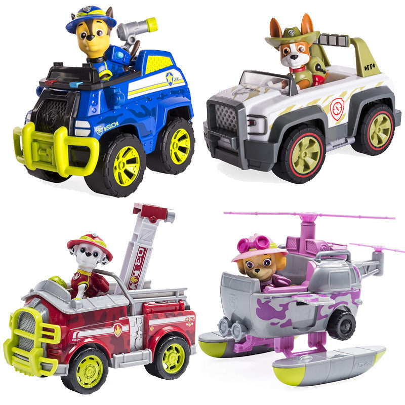 Dog Rescue Vehicle Toy Set for Screen-Free Imaginative Play